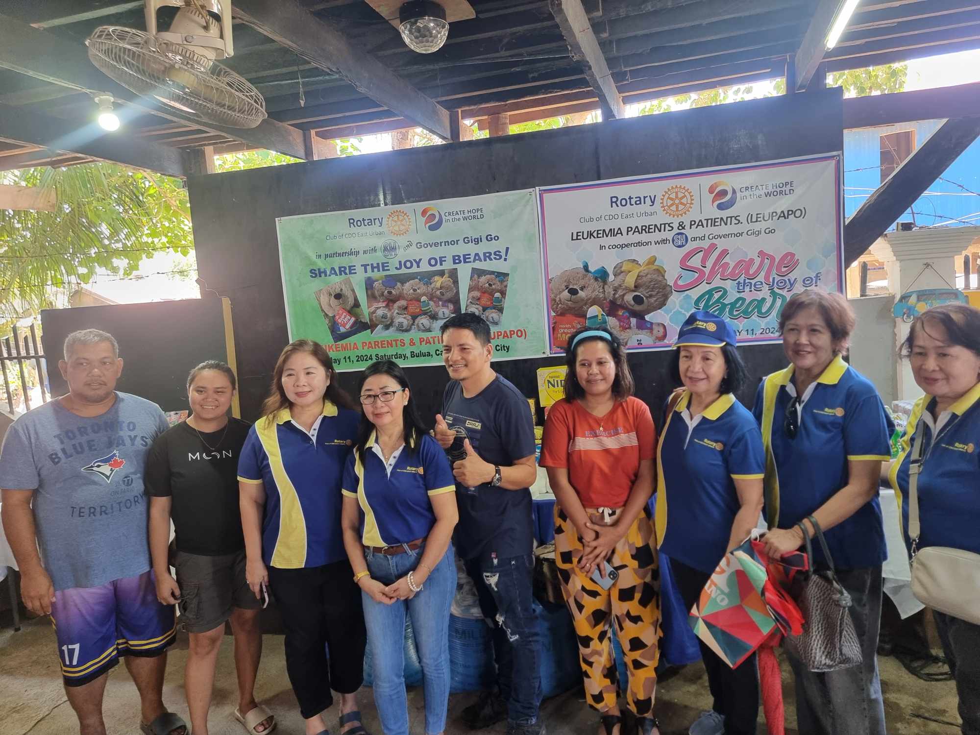 Share the Joy of BEARS to forty Leukemia Parents & Patients (LEUPAPO INC. )