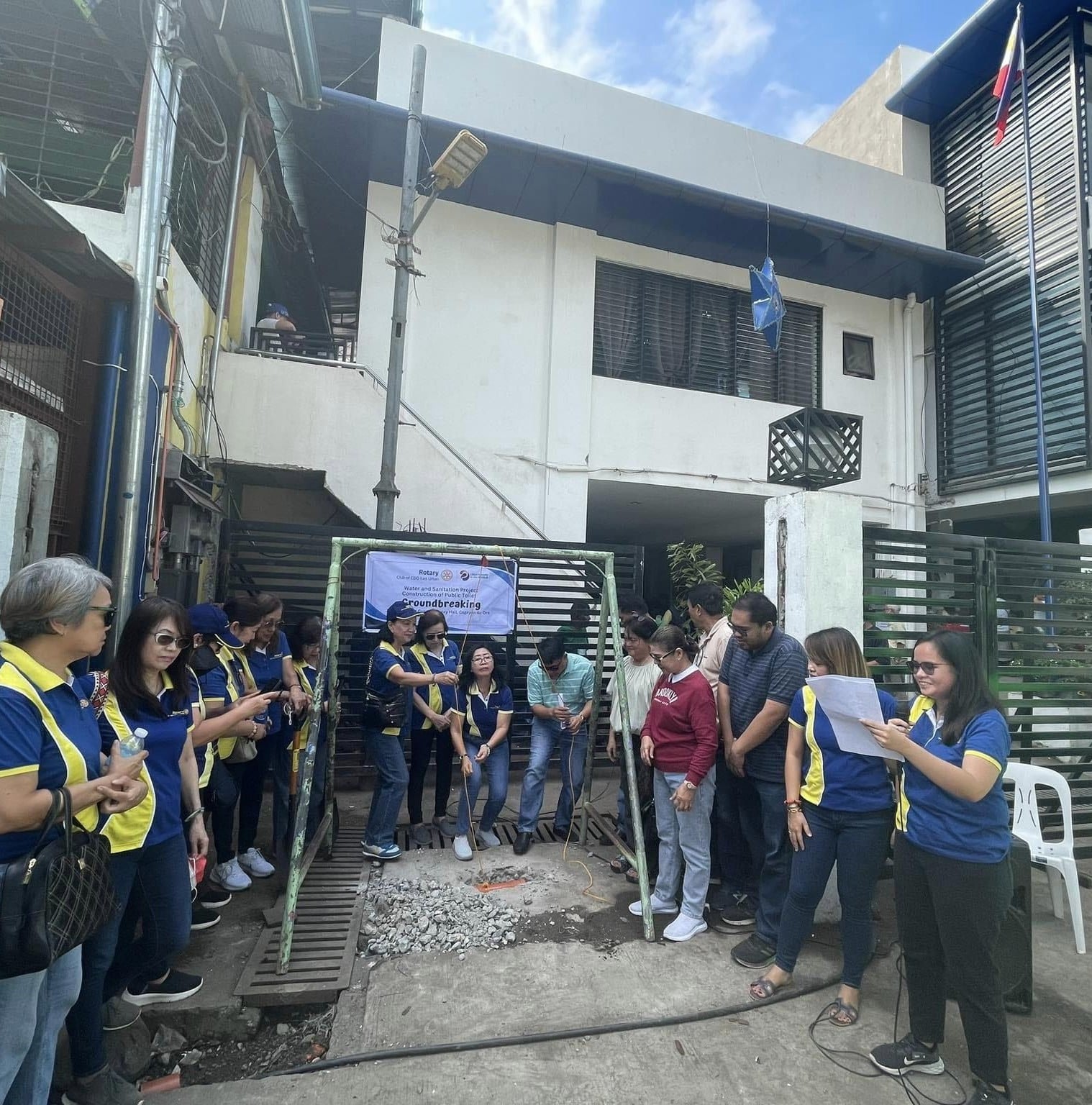 Rotary Club of Cagayan de Oro East Urban Launches WATSAN Project for Community WELL-BEING