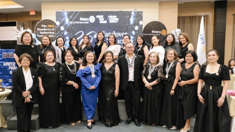 Rotary Club of Cagayan de Oro East Urban Celebrates 36th Handover and Induction
